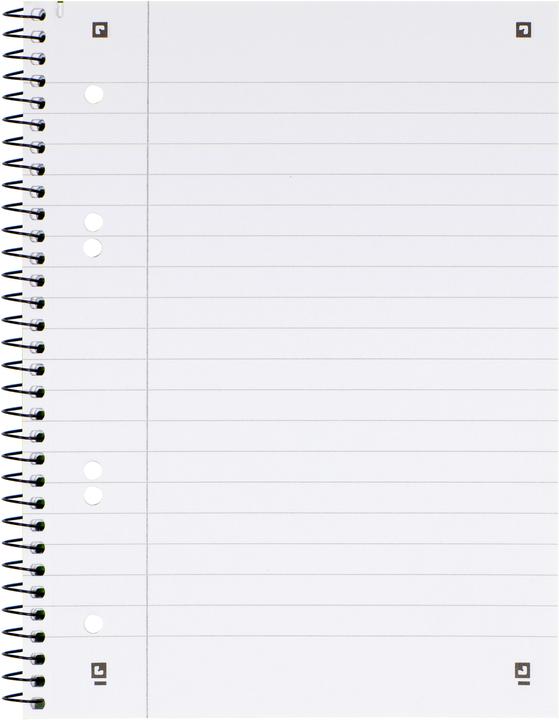 Actual product image Oxford College notebook (A5, Lined, Hardcover)
