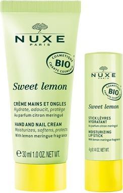 Produktbild Nuxe Sweet Lemon Pflege-Duo für Hände und Lippen (30 ml)