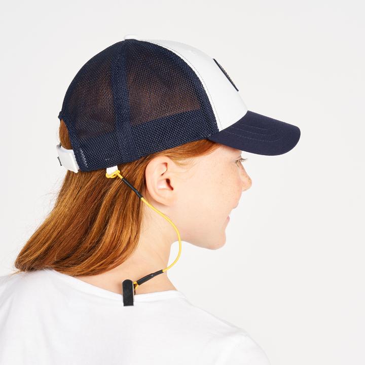 Tribord Segelcap Kinder Sailing 500 hellbeige/blau (52, 53, 54, 55)