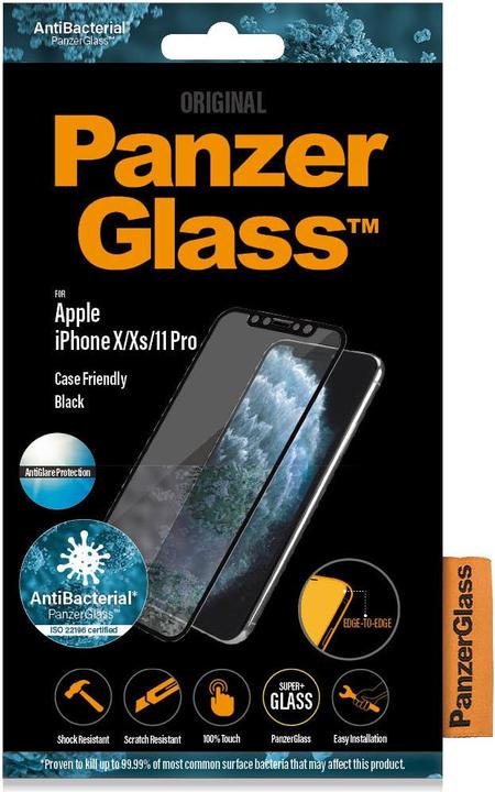 Produktbild PanzerGlass Case Friendly (1 Stück, Realme 11 Pro+, Apple iPhone X)