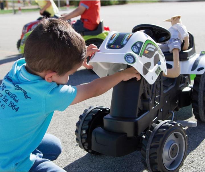 Produktbild Smoby Traktor mit Anhänger-Kuh print