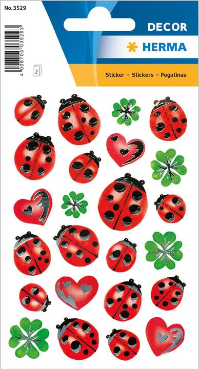 Produktbild Herma Sticker Marienkäfer