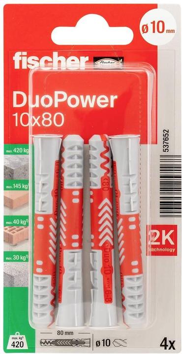 Produktbild Fischer DuoPower (4 Stk.)