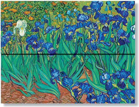 Produktbild Paperblanks Dokumentenmappen Van Goghs Schwertlilien