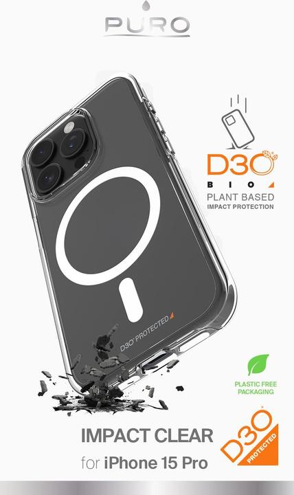 Actual product image Puro Backcover (Apple iPhone 15 Pro)