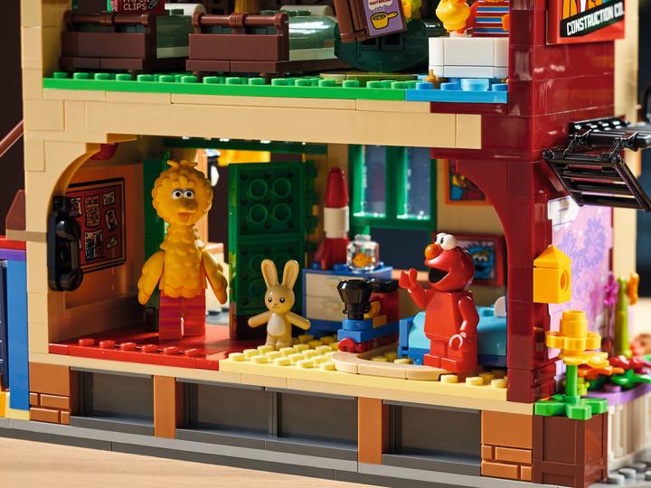 Produktbild LEGO Ideas End-Of-Live Set 123 Sesamstrasse - 21324 NEU! Teile 1367x (21324)