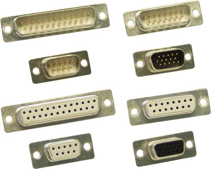InLine ® Presa Sub D, versione a saldare a 9 pin, sfuso (VGA)