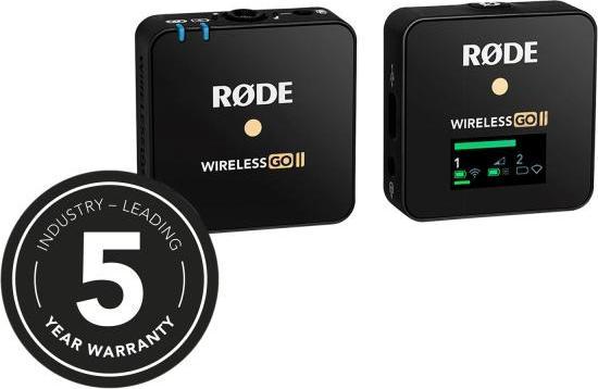 Actual product image RØDE Wireless GO II Single with Interview GO and cloth