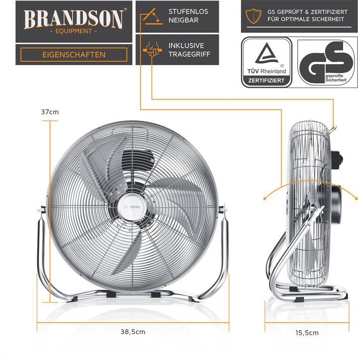 Actual product image Brandson Wind machine (66 dB)