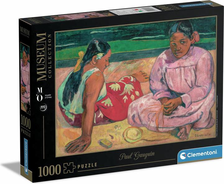 Actual product image Clementoni CLE Puzzle 1000 Museum Gauguin Femm.deTahiti 39762 (1000 pieces)