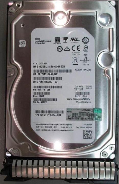 Produktbild HPE DRV HDD 8TB 7.2K LFF (8 TB, 3.5")