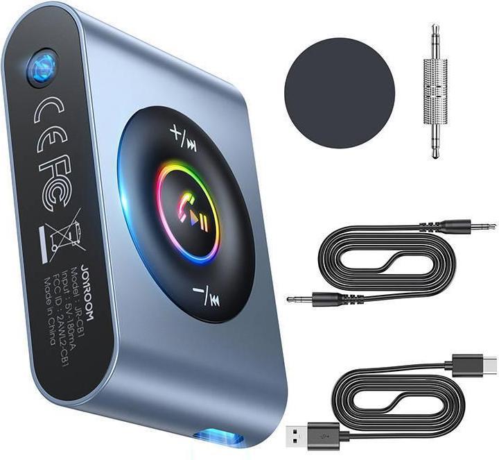 Image du produit Joyroom Récepteur Bluetooth 5.3 AUX JR-CB1 (gris) (Récepteur)
