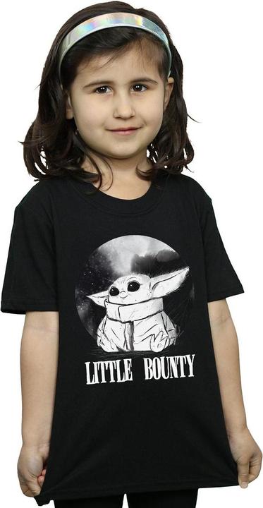 Actual product image Star Wars Girls The Mandalorian Little Bounty Cotton T-Shirt (116)