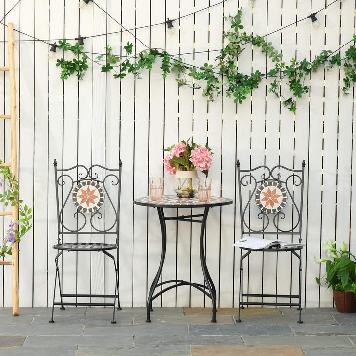 Actual product image Jamb Balkonset Mosaiktisch (60 cm)