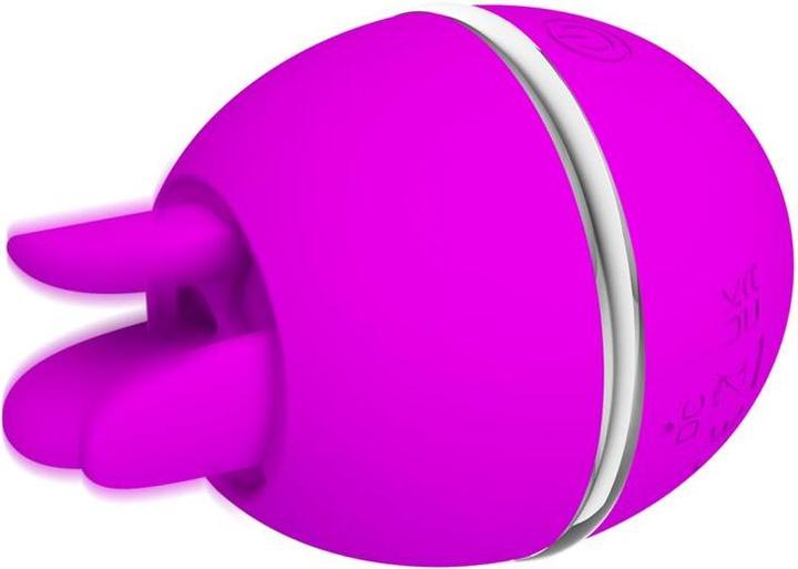 Image du produit Pretty Love Gemini Ball Violet. Vibromasseur Rond En Silicone