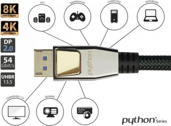 Actual product image Good Connections DisplayPort - DisplayPort (3 m, DisplayPort)