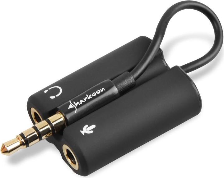 Produktbild Sharkoon PMP35 Headset-Adapter (Klinkenadapter)