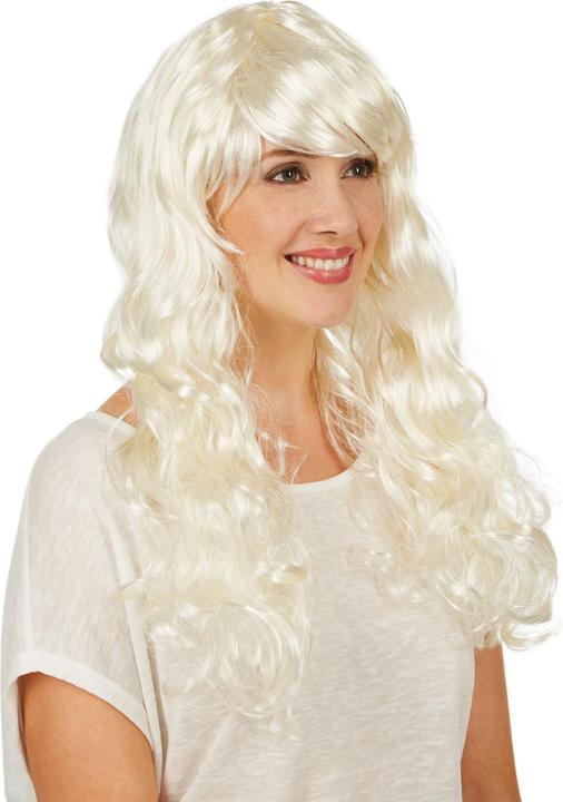 Actual product image Dressforfun Women wig white blond long