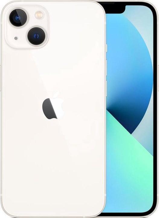 Produktbild Re!commerce iPhone 13 (128 GB, Weiss, Starlight, 6.10", 12 Mpx, SIM + eSIM, A / Wie neu)