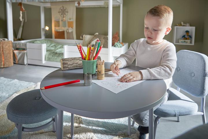 Immagine prodotto Lifetime Kidsrooms Chill Stool con sedile imbottito Ombra di mezzanotte (Seggiolone)