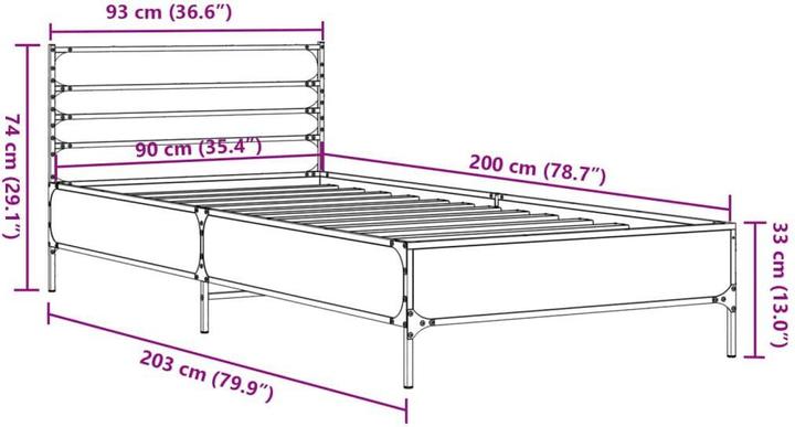 Image du produit VidaXL Katie (90 x 200 cm)
