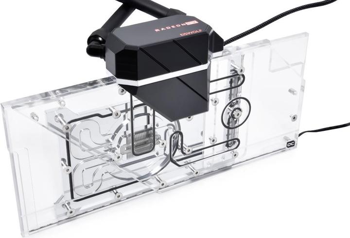 Image du produit Alphacool Eiswolf 2 GPU AIO 360mm Radeon RX 6800/6800XT Gaming Trio X avec plaque arrière