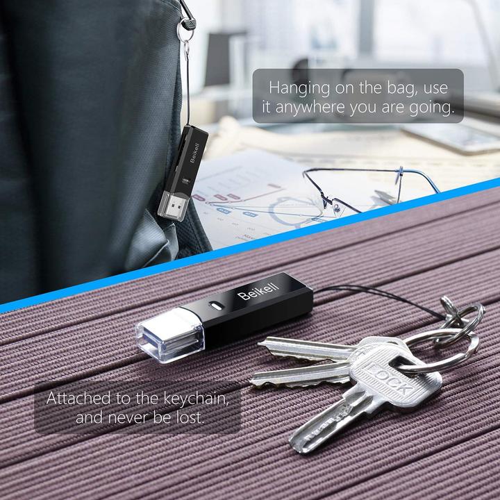 Produktbild Beikell Kartenleser 2-in-1 MiniPro (USB 3.0)