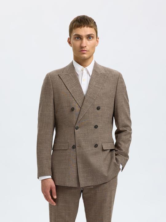 Actual product image Selected Homme Slim Fit Zweireihiger Blazer (54)