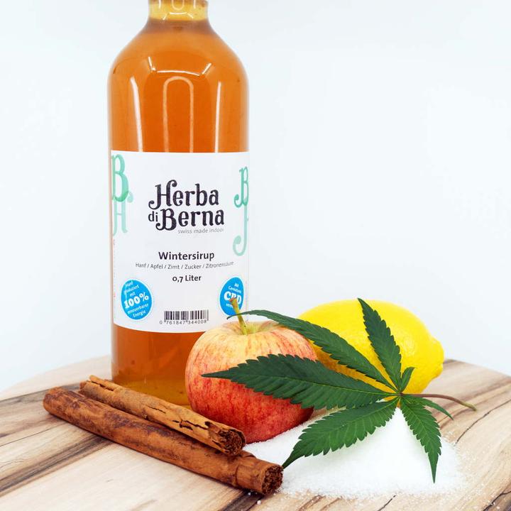 Actual product image Herba di Berna Winter syrup (1 x 70 cl)