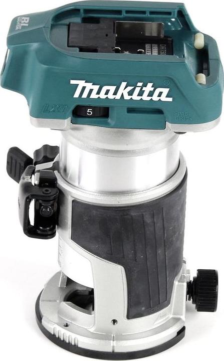 Productafbeelding Makita DRT 50 SF accu multifunctionele bovenfrees 18V Brushless + 2x Accu 3,0Ah + Lader +