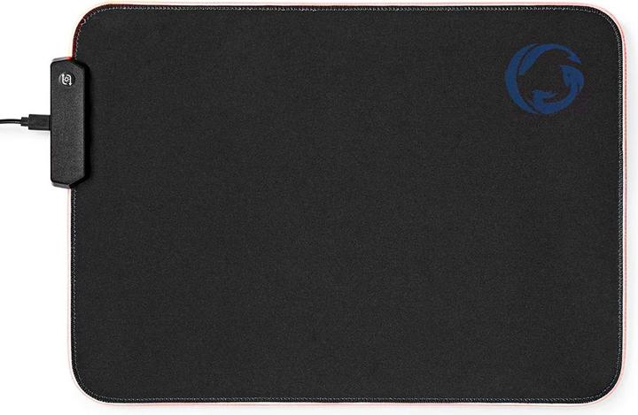 Nedis Gaming-Mauspad | Gummi / Mikrofaser | Schwarz (XL)