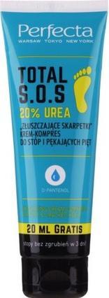 Perfecta Total SOS Cream Heel Peeling Socks Urea Scrub Cream (120 ml)