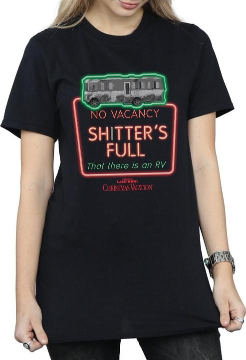 Produktbild National Lampoon´s Vacation National Lampoon's Christmas Vacation Greyscale No Vacancy TShirt (3XL)