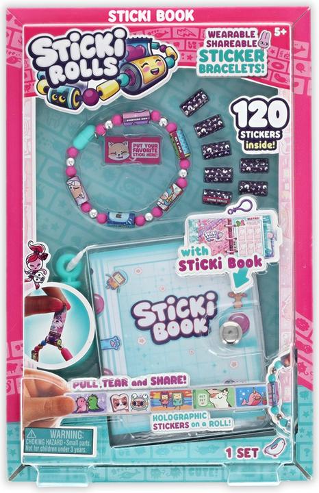 Actual product image Sky Castle Sticki Rolls - portable divisible sticker jewellery - Sticki book set