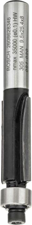 Produktbild Bosch Professional Zubehör Laminat-Bündigfräser, 8 mm, D1 9,5 mm, L 25,4 mm, G 68 mm