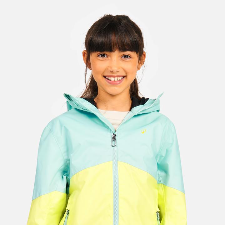 Image du produit Tribord Veste de voile imperméable Enfant - veste de pluie Sailing 100 bleu jaune citron (122)