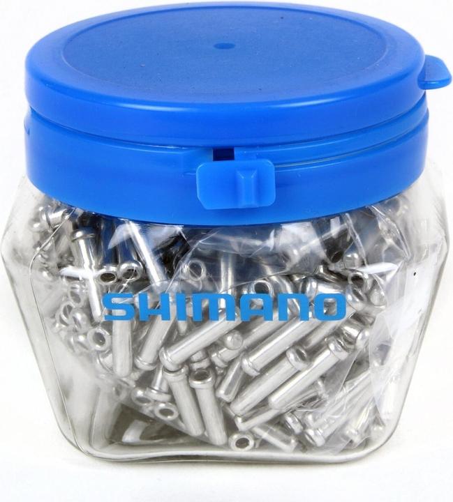 Actual product image Shimano Cable end cap 1.6mm 500 pcs.
