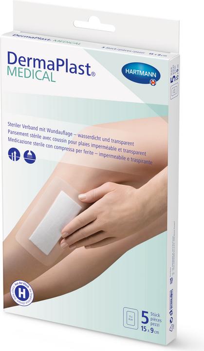 DermaPlast Medical Transparentverband (5 x)
