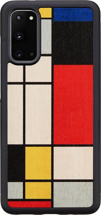 Image du produit Man&Wood case for Galaxy S20 mondrian wood black (Samsung Galaxy S20+)