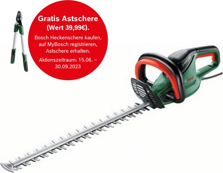 Actual product image Bosch Home & Garden UniversalHedgeCut 50 (Electric hedge trimmer)