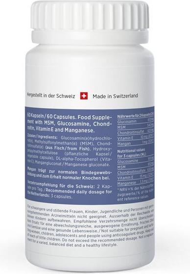Produktbild Kingnature MSM Vida Kapsel 860 mg (60 Stück, Kapseln, 90 g)