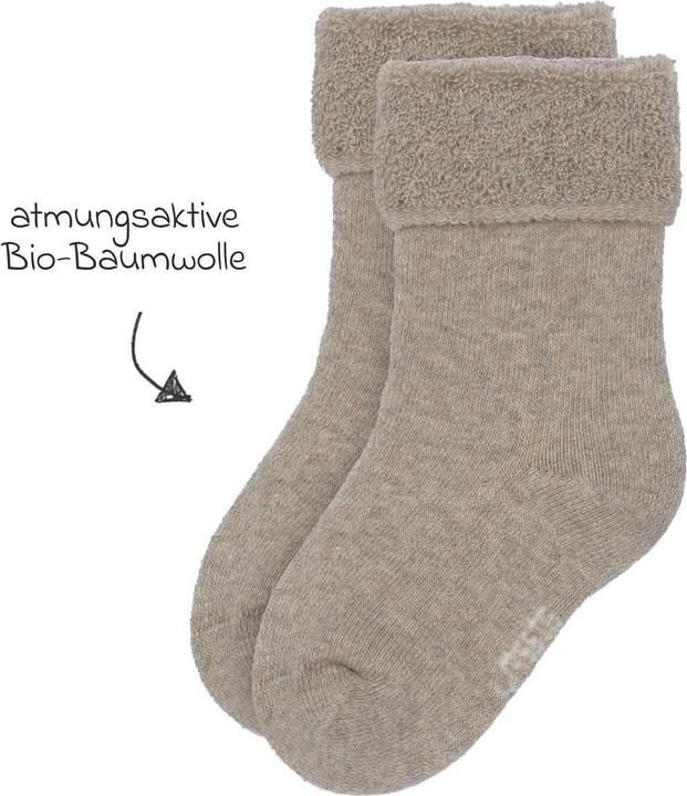 Immagine prodotto Lässig Babysocken Babysocken 3er Pack Terry aus Bio-Baumwolle (confezione da 3, 15 - 18)