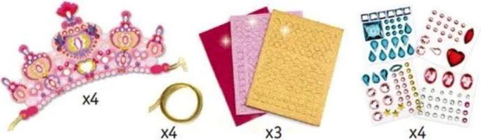Produktbild Djeco Mosaik-Tiaras