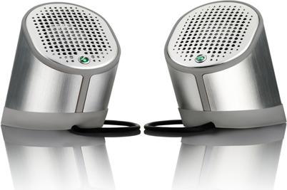 Sony Ericsson MPS-100 Portable Speaker - Silver