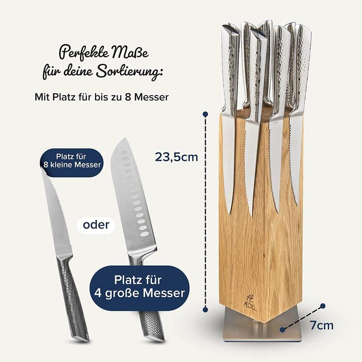 Image du produit Ae aedel Bloc à couteaux magnétique design