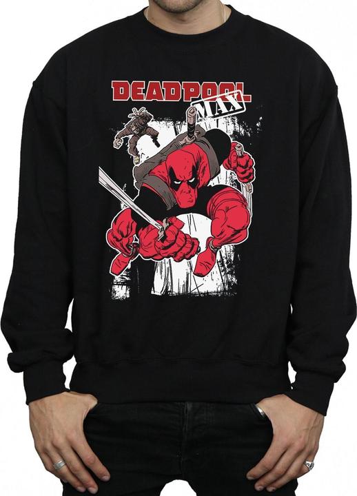 Actual product image Mens Deadpool Max Sweatshirt (S)