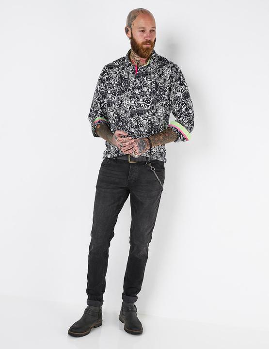 Actual product image Joe Browns Comic Print Graphic Long Sleeve Shirt (M)