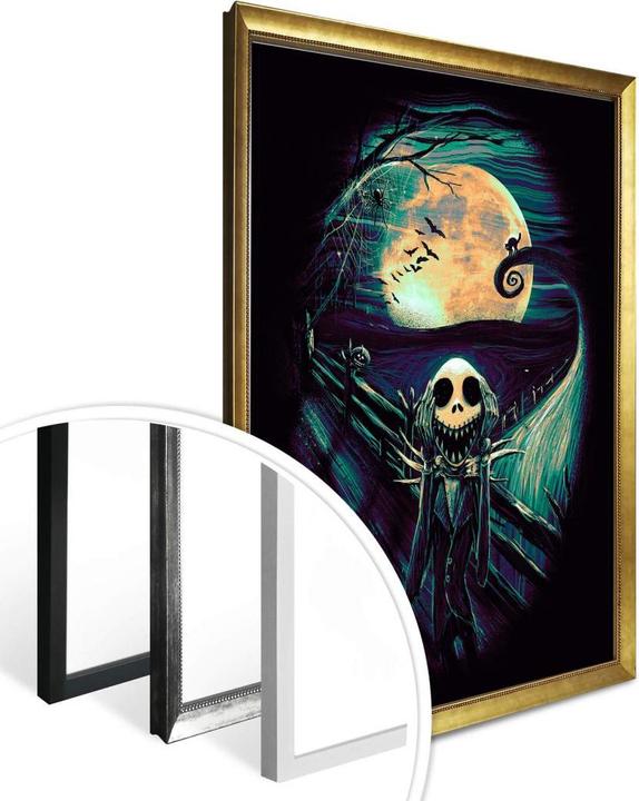 Image du produit Trenddeko The Scream Before Christmas (Le cri avant Noël) (120 x 150 cm)