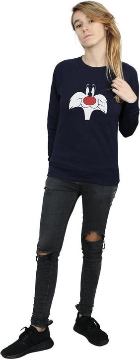Immagine prodotto Looney Tunes Sylvester Big Face Felpa Donna (M)