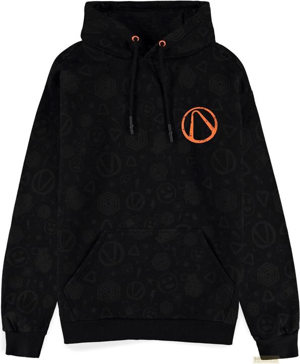Difuzed Borderlands - Men's Zipper Hoodie - S (S)